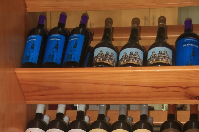 Bestselling Wine Tour, Tasting Experience & Skywalk 4x4 Adventure - Quinta do Barbusano tasting: six wines, toast cheese, and a table setting
