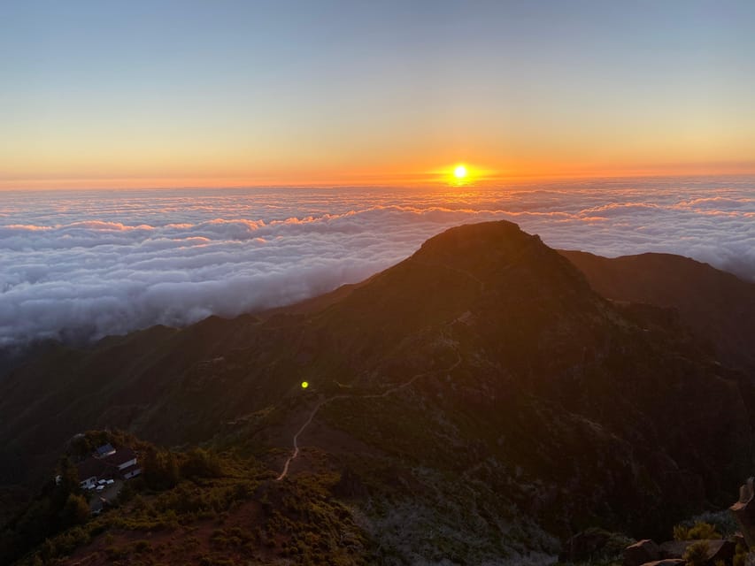 From Funchal: Madeira Peaks - Pico do Arieiro and Pico Ruivo - Pico do Arieiro side: Vereda do Areeiro, Ninho da Manta, and the Stairway to Heaven