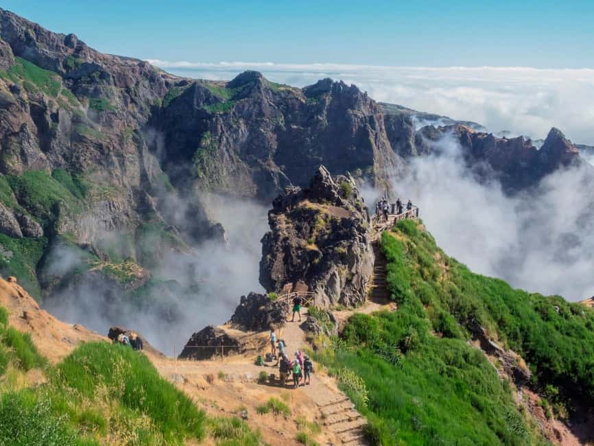 From Funchal: Transfer to Pico do Arieiro & Pico Ruivo Trail - Pico do Arieiro to Pico Ruivo: the Madeira hike for big heights
