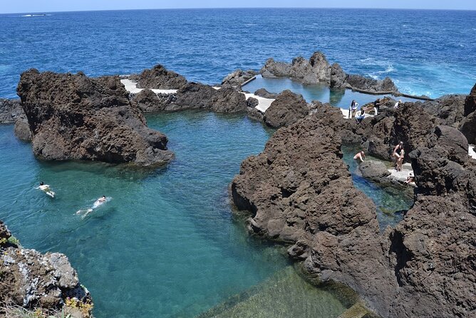 Full Day Jeep Safari Tour to Porto Moniz and Cabo Girão - São Vicente and Porto Moniz: caves, volcanic pools, and your lunch plan