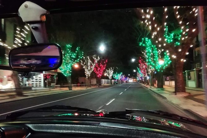 Funchal Christmas lights sightseeing night tour - Your Night Route Around Funchal (City Center → Market Pass → Old Town)
