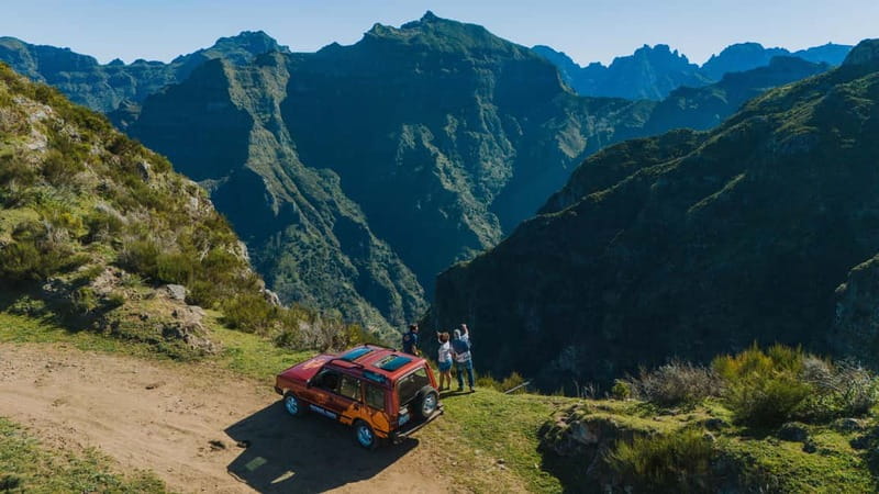 Funchal: Full-day Off-road Tour in West Madeira with Pickup - Cabo Girão Skywalk: cliff drama above 580 meters