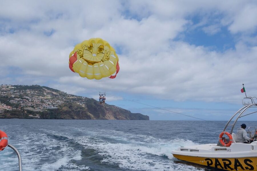 Funchal: Parasailing Tour on the Coast of Madeira Island - From Pier to Takeoff: how the parasailing ride actually feels