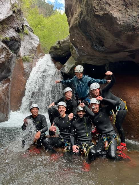 Go Explore Canyoning Level 2 (Nun's Valley) . - Getting there and out: how the 4-hour rhythm usually plays