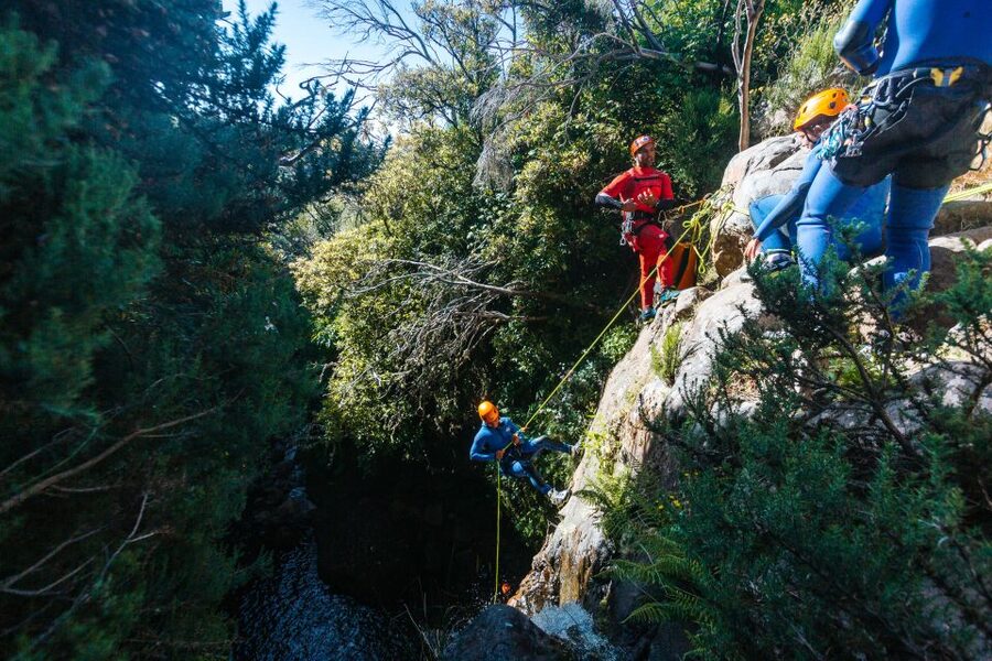 Level 2 - Canyoning Adventure - Intermediate - Funchal - Optional water jumps: how to choose your thrill level