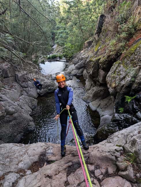 Level 2 - Canyoning Adventure - Intermediate - Funchal - The guide team and small-group pacing (8 people max)