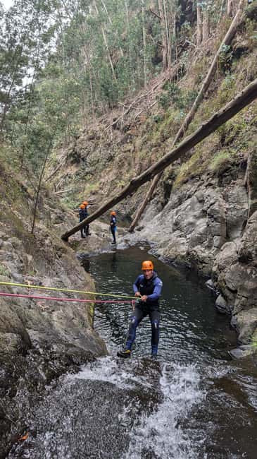 Level 2 - Canyoning Adventure - Intermediate - Funchal - What to bring: swimwear, towel, snacks, and water