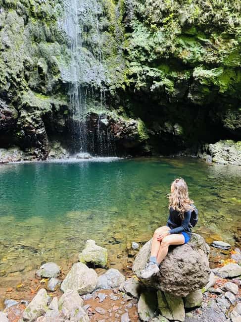 Madeira: PR 9 - Levada do Caldeirão Verde Hike Transfer - The Laurissilva Forest PR9 Walk: Water, Escarpments, and Four Tunnels