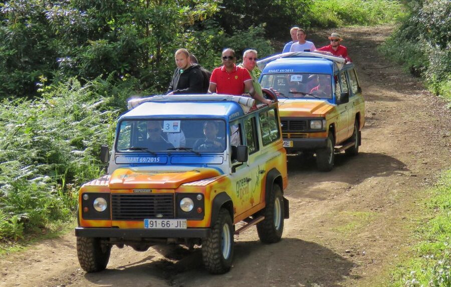 Madeira: Wine & Tapas, Cabo Girão Skywalk 4x4 Jeep Adventure - Chão dos Louros Park and São Vicente: when the tour slows down