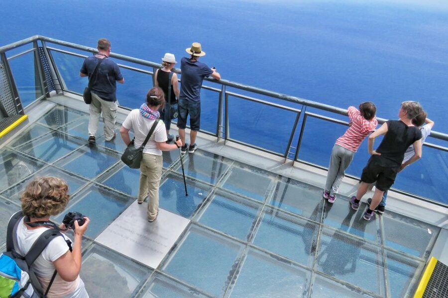 Madeira: Wine & Tapas, Cabo Girão Skywalk 4x4 Jeep Adventure - Quinta do Barbusano: where the wine tasting actually happens