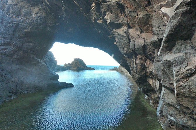 Porto Moniz, Seixal, Fanal Forest, Cliff Skywalk in Open Roof 4X4 - Cabo Girão Skywalk at 589m: glass floor views and the extra €3